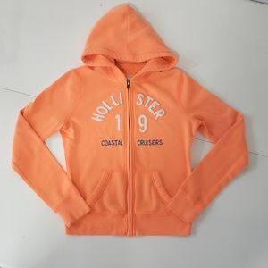 Hollister zip up hoodie